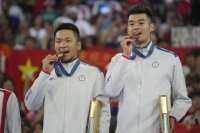 Състезатели от Тайван завоюваха втора поредна олимпийска титла при мъжките двойки в бадминтона