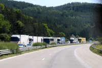 Катастрофа затруднява движението около 78-ми километър на магистрала "Тракия" в посока София