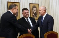 Rumen Radev met 'BSP - United Left' as part of the consultations on forming a government