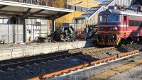 A collision halted train services between Sofia and Plovdiv, one person injured