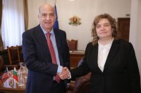 Parliament Speaker Nataliya Kiselova met with US Ambassador to Bulgaria Kenneth Merten