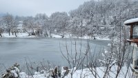 The Smolyan lakes froze over