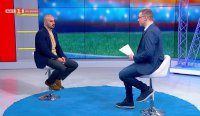 Илия Груев-младши, Кристиян Добрев и Спас Делев в предаването "Арена спорт"