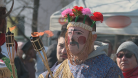 Кукери гониха злите сили в няколко родопски села на Месни Заговезни