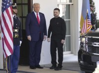 Зеленски пристигна в Белия дом за срещата с Тръмп