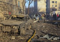 Украйна беше подложена на масирана въздушна атака на фона на спряната военна помощ от САЩ