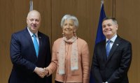PM Zhelyazkov held talks with the Presidents of the ECB and the Eurogroup.