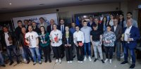 ОСК Левски награди най-добрите състезатели за миналата година на церемонията "Синя звездна класация"