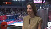 Симона Дянкова: Много съм щастлива да видя тази зала още веднъж препълнена с хора, които подкрепят нашия спорт