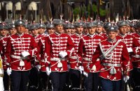 Тържествена смяна на почетния гвардейски караул за 6 май