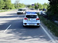 Затруднено движение на пътя Монтана и село Благово заради катастрофа