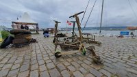 Екоакция във Варна: От автомобилни гуми и тротинетки до хладилници и перални в морето (СНИМКИ)