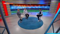 Божидар Искренов, Джанлоренцо Бленджини, Красимир Дунев и Станка Златева в "Арена спорт"