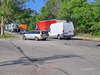 Верижна катастрофа затруднява движението край Русе