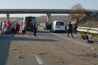 Тежка катастрофа със загинал на магистралата "Тракия"