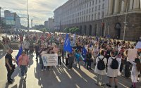 "Бъдеще в България": Млади медици отново излязоха на протест