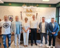 Весела Лечева сe срещна с председателя на Организационния комитет на Европейския младежки олимпийски фестивал