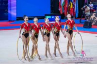 Ансамбълът ни спечели световната титла с пет обръча на шампионата за девойки в София