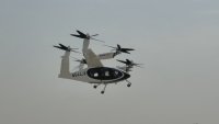 С 320 км/ч: Първи успешен тест с електрическо такси в небето над Дубай (СНИМКИ)