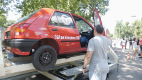 Пътната безопасност на фокус: В Бургас симулираха как коланът може да ни спаси при катастрофа