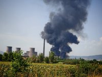 Овладян е пожарът край ТЕЦ "Бобов дол", няма отчетено замърсяване на въздуха