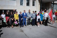 Иван Пешев откри учебната година в Спортно училище „Ген. Владимир Стойчев“