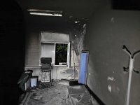 Пожар в хасковската болница: Eвакуираха пациенти (СНИМКИ)
