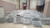Рекордно количество марихуана за над 3 млн. лв. е задържаха на "Капитан Андреево"