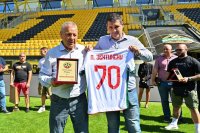 БФС удостои легендата Петър Зехтински с почетен плакет