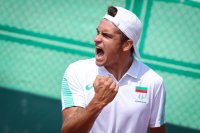 Александър Василев донесе първа победа на България за Купа Дейвис