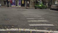 Мистериозна диагонална пешеходна пътека се появи в центъра на София