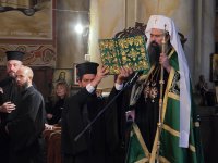 Патриарх Даниил отслужи света литургия в храма "Свето Благовещение" в Разлог