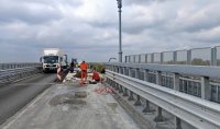 All Reinforced Concrete Panels Installed in the Section under Repair of 'Danube Bridge' at Ruse