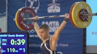 Дениз Данев спечели сребърен медал на европейското първенство по вдигане на тежести за мъже до 23 г.