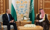 Президентът Румен Радев се срещна с принц Мохамед бин Салман в Рияд
