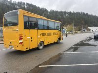 Bus Driver from Nedelino Dies of Heart Attack While Driving School Bus