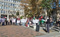 Палестинци излязоха на протест във Варна