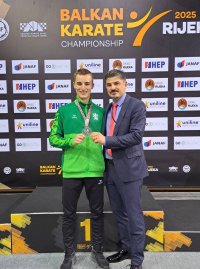 Първи медал за България от Балканиадата по карате в Риека