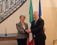 Весела Лечева и посланикът на Италия със съвместни инициативи преди Милано–Кортина