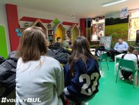 Любомир Ганев бе специален гост в столичното 81 СУ „Виктор Юго“