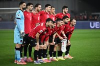 Грузинският национален отбор по футбол е в София за последния си двубой от световните квалификации