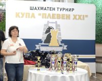 Наградиха призьорите на международния турнир по шахмат за Купата на Плевен