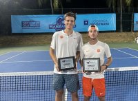 Виктор Марков претърпя загуба във финала на двойки на тенис турнира в Мансанийо