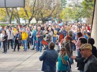 Протест в защита на Благомир Коцев във Варна