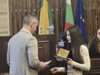 Габриела Дончева бе наградена за Спортист на Добрич за октомври