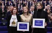 Свободата на словото: Наградата "Сахаров" получиха журналисти политически затворници