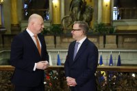 Премиерът на Финландия Петери Орпо посрещна Росен Желязков в Хелзинки