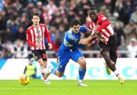 Съндърланд и Лийдс си вкараха по един гол, но не успяха да се победят