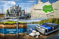 Едно от най-големите находища на литий в света беше открито в Германия