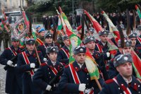 Водосвет на бойните знамена на площад "Св. Александър Невски"